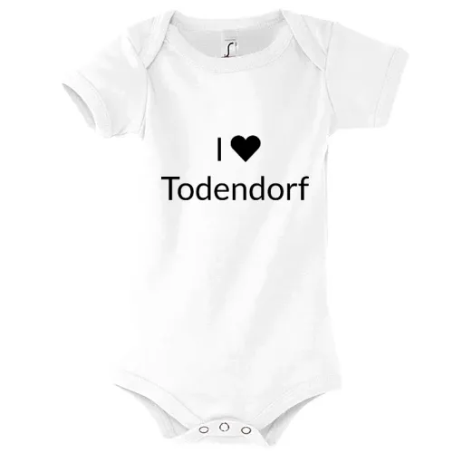 I Love Todendorf Body Kinder Bambino