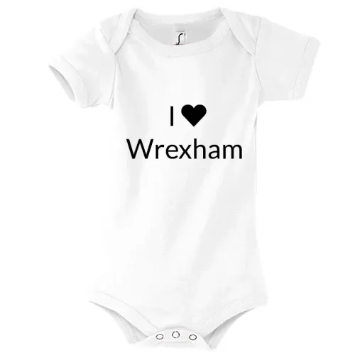 I Love Wrexham Body Kinder Bambino