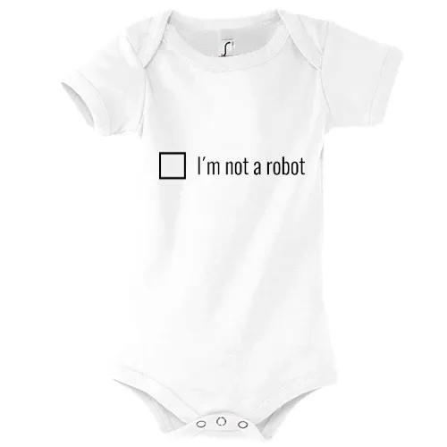 i m not a robot Body Kinder Bambino