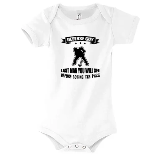 Ice Hockey Defense Guy Before Loosing The Puck Body Kinder Bambino