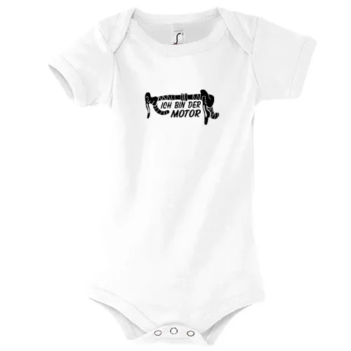 Ich Bin Der Motor Rennrad Cyclocross Lenker Motiv Body Kinder Bambino