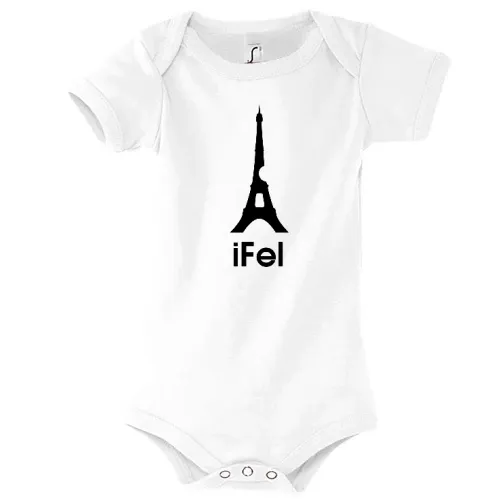 iFel Eiffelturm Body Kinder Bambino