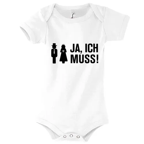 Ja, ich muss! Body Kinder Bambino
