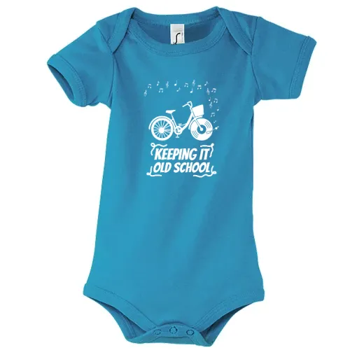 Keeping It Old School Fahrrad Vinyl Schallplatte Body Kinder Bambino