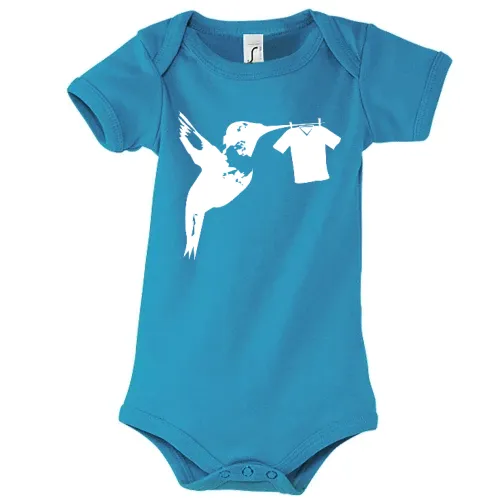 Kolibri trocknet T-Shirt Body Kinder Bambino
