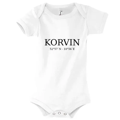 Korvin Koordinaten Body Kinder Bambino