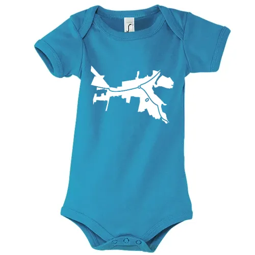 Kreischa Umriss mit Fussballstadion Body