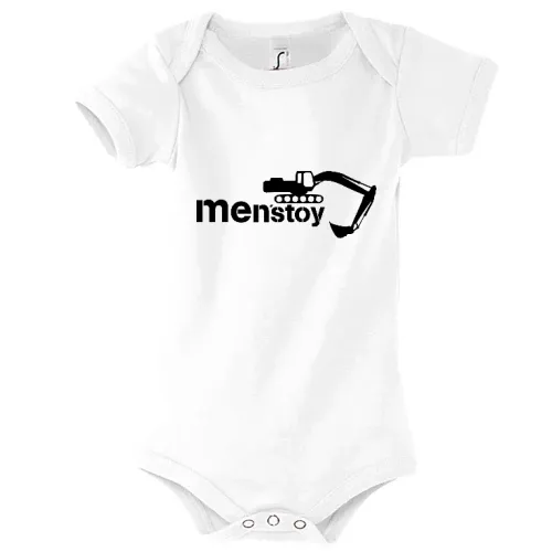 Männerspielzeug Bagger Kinder Body