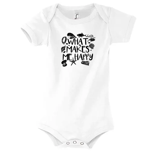 Meer Makes Me Happy Anker Moin Fisch Outfit Küste Body