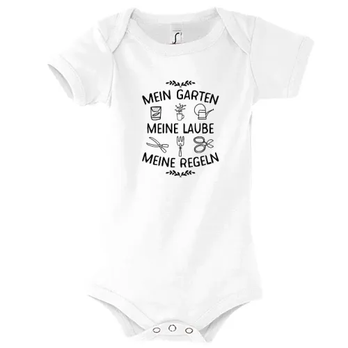 Mein Garten Meine Laube Meine Regeln Gärtner Body Kinder Bambino