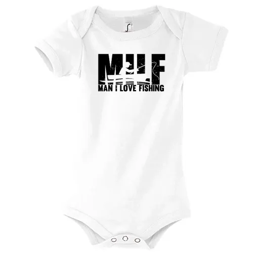 MILF Lustiges Angler Design Kinder Body
