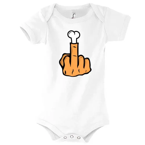 Mittelfinger aus Knochen Kinder Body Mittelfinger aus Knochen Body