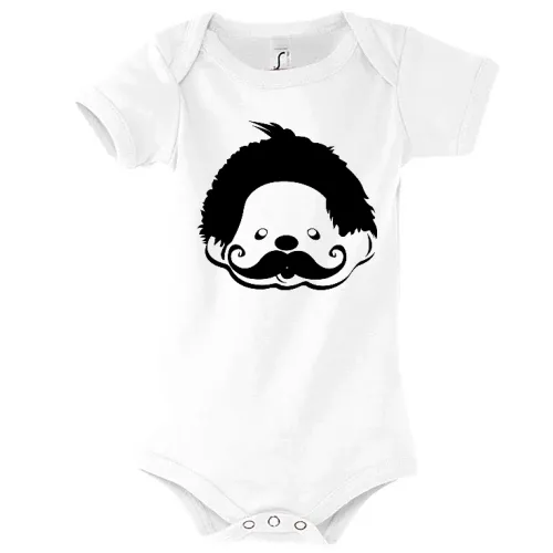Monchichi Moustache 2.0 Body Kinder Bambino