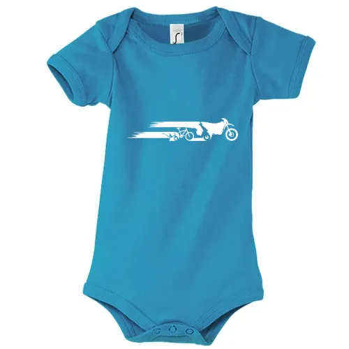 Motorrad Enduro Evolution Schweif Body Kinder Bambino