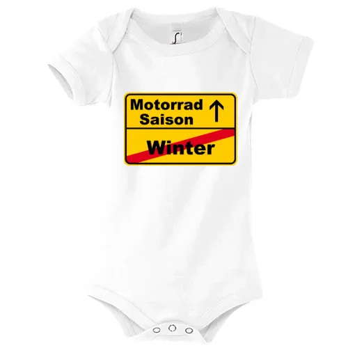 Motorradsaison vs. Winter Kinder Body Motorradsaison vs. Winter Body