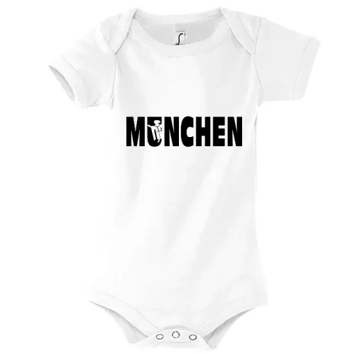 München Mönch Wappen Body Kinder Bambino
