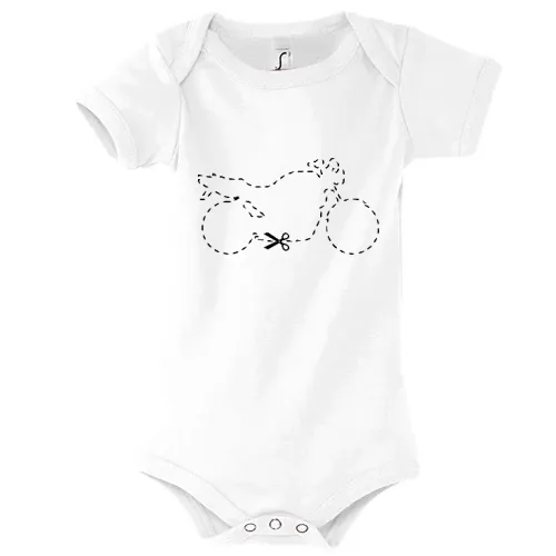 Naked Bike Motorrad zum ausschneiden Body