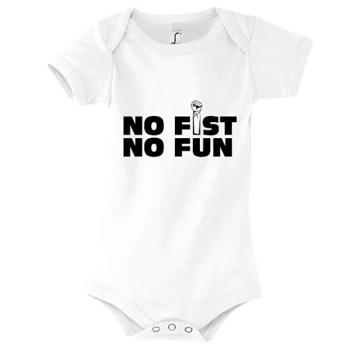 no fist no fun Body Kinder Bambino
