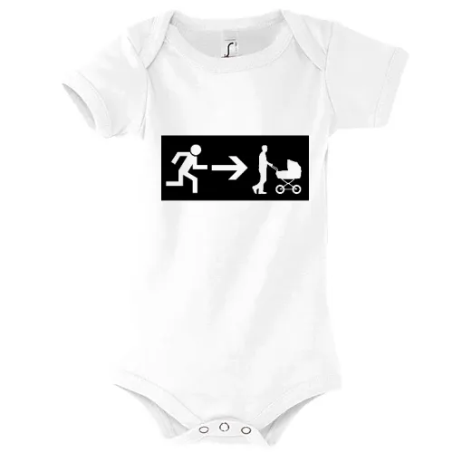 Notausgang Kinderwagen Body