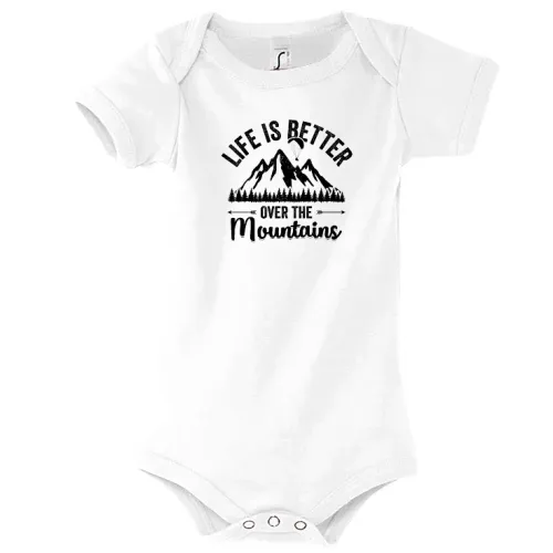 Paragliding Mountains Gleitschirmfliegen Motiv Body Kinder Bambino
