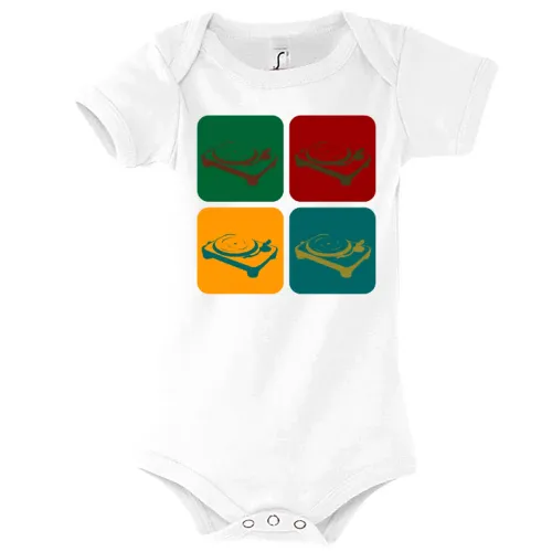 Plattenteller DJ Pult Warhol Body Kinder Bambino