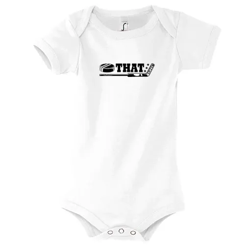 Puck That Eishockey Ice Hockey Spruch Body Kinder Bambino