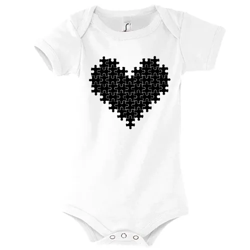 Puzzle Herz Kinder Body Puzzle Herz Body