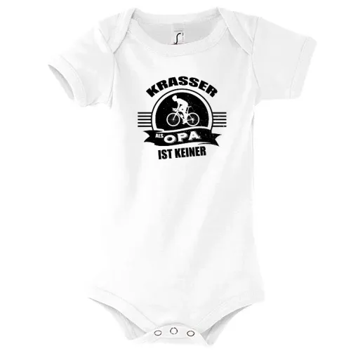 Radfahrer Großvater Krasser Opa MTB Biker Geschenk Body Kinder Bambino