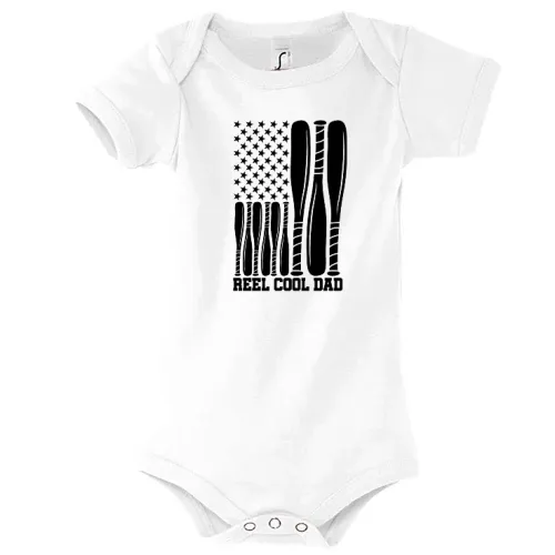 Reel Cool Dad Baseball Body