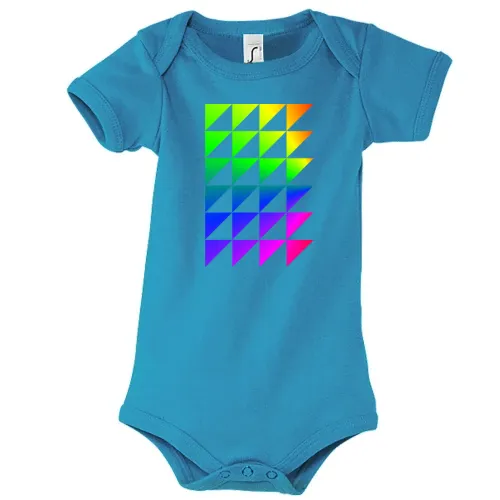 Regenbogendreiecke Body Kinder Bambino