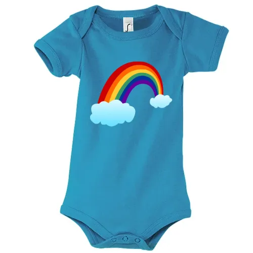 Regenbogenwolken Body Kinder Bambino