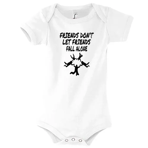 RW Freunde Fallschirmsprung Team Freundschaft Body Kinder Bambino