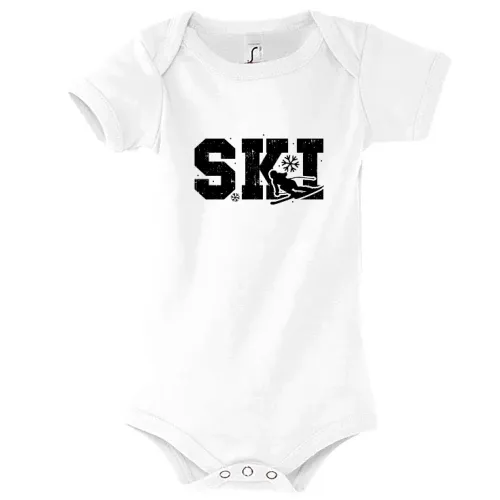 Ski Skifahrer Skifahren Skiurlaub Winterurlaub Body Kinder Bambino