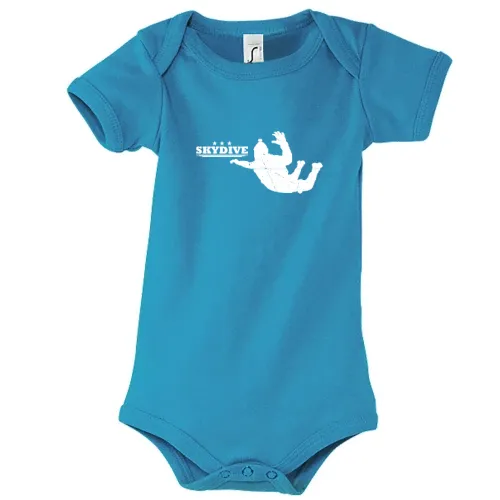 Skydive Fallschirmspringer im freien Fall Body Kinder Bambino