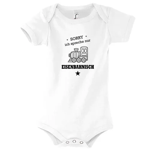Sorry Ich Spreche Nur Eisenbahnisch Eisenbahner Body Kinder Bambino