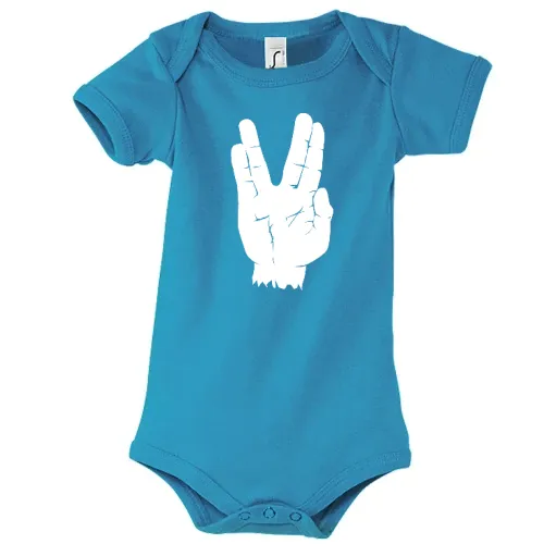 Spock Vulkanier Gruß Kinder Body