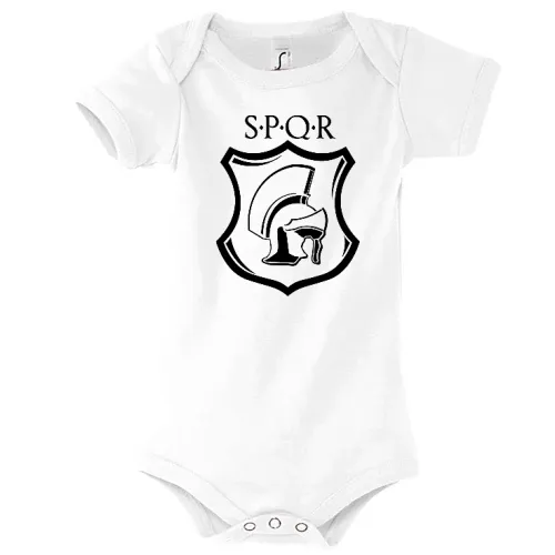 SPQR Römischer Helm auf Wappen Kinder Body