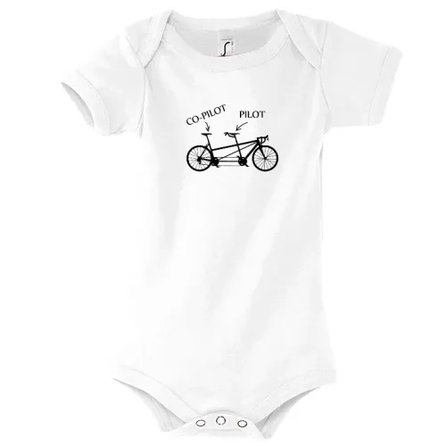 Tandem Fahrrad Pilot Co-Pilot Body Kinder Bambino