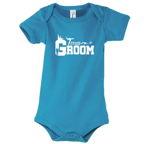 TEAM GROOM T-Shirt Geschenkidee Body Kinder Bambino