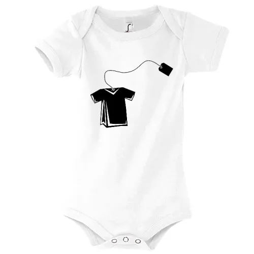 Teebeutel-Shirt Body Kinder Bambino
