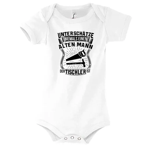 Tischler Hobby Handwerker Säge Hammer Handwerker Body Kinder Bambino
