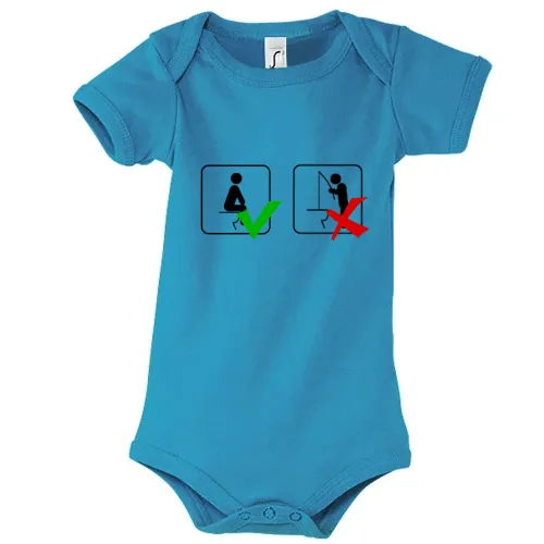 Toilettenregeln Body Kinder Bambino