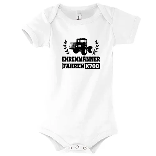 Traktor Landwirt Ehrenmänner Trecker K700 Geschenk Body Kinder Bambino