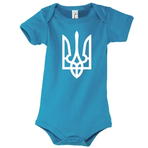 Ukraine Wappen Body Kinder Bambino