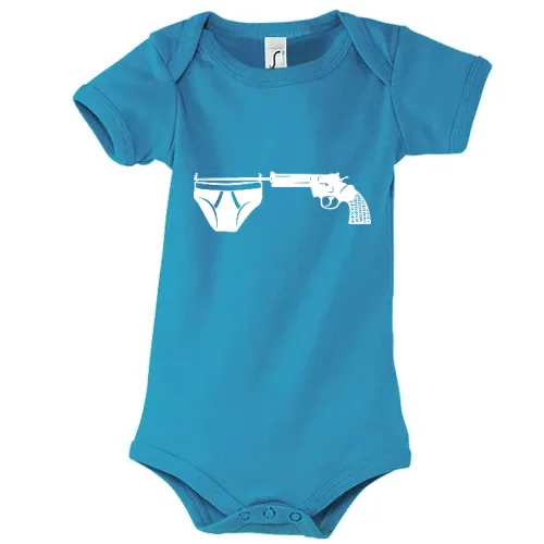 Unterhose an Revolver Kinder Body