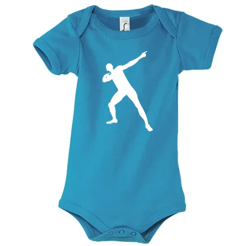 Usain Bolt Siegerpose Kinder Body