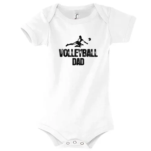 Volleyball Dad Volleyballspieler Logo Volleyballer Body