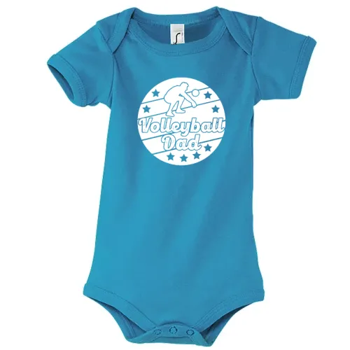 Volleyball Dad Volleyballspieler Vintage Body