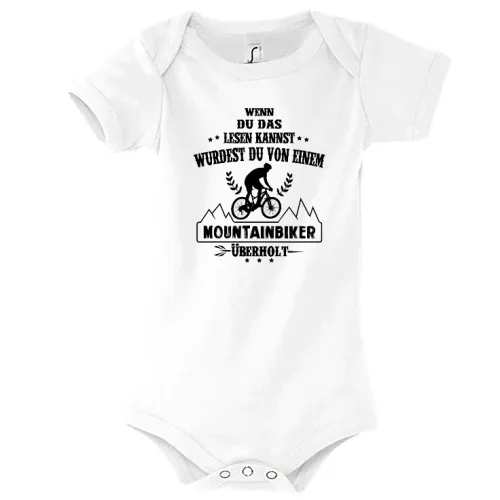 Von Mountainbiker Überholt - E-Biker MTB Radfahrer Kinder Body