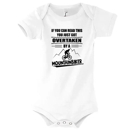 Von Mountainbiker Überholt E-Biker MTB Radfahrer Body Kinder Bambino